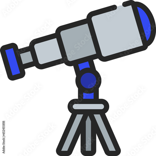Telescope Vision Icon