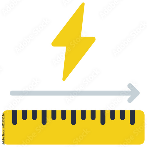 Electric Range Icon