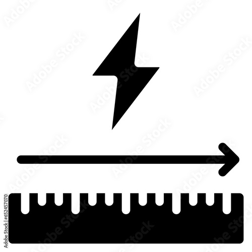 Electric Range Icon
