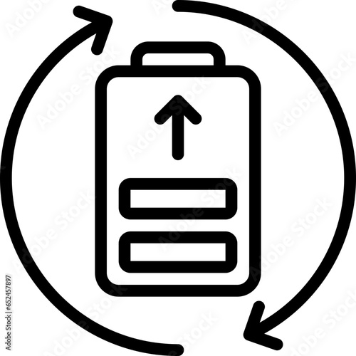 Recharge Battery Icon