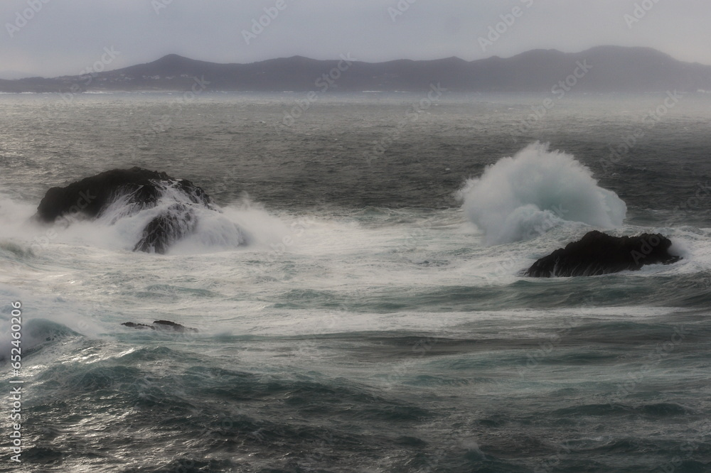 temporary at Cape A Frouxeira, A Coruna, Galicia, Spain, diffuser filter, temporary at Cape A Frouxeira, A Coruna, Galicia, Spain, diffuser filter,