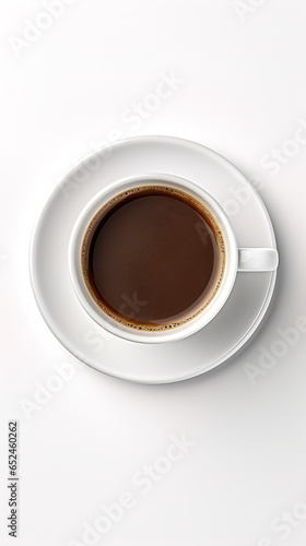 minimalistic coffee wallpaper with solid Background  empty copy space mock up