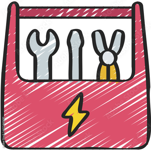 Electrical Mechanic Toolbox Icon