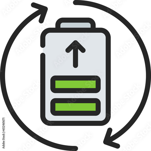 Recharge Battery Icon