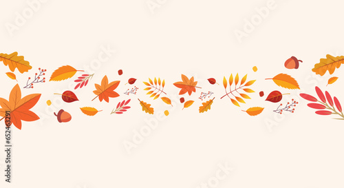 Wallpaper Mural Autumn Leaves Background Torontodigital.ca