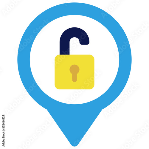 Secure Location Icon