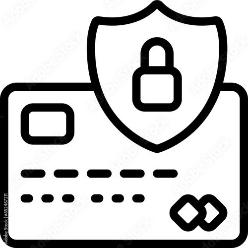 Secure Credit Card Icon