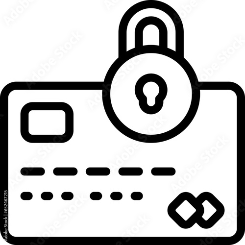 Secure Credit Card Icon