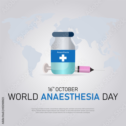 Anesthesia Day, also known as World Anesthesia Day, commemorates the anniversary of the first successful demonstration of anesthesia.