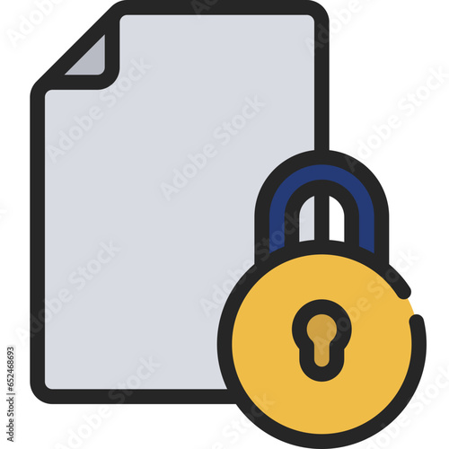 Secure File Icon