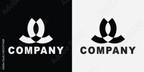 The letter cc logo consists of two letters c facing each other locking each other. In this logo, the color black is used, which is interpreted as dominance, superiority and brand elegance.