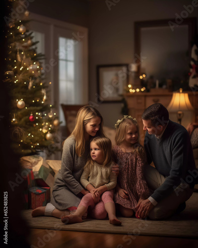 Capturing Holiday Magic: This Heartwarming Family Portrait by Twilight Will Melt Your Heart!