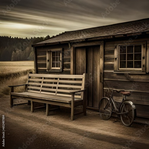 old house, Achieve a cozy and rustic feel with weathered wood, vintage farm tools, and comfortable, worn-in furniture.