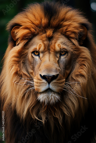 Close-up Portrait of a lion in natural Light © paul