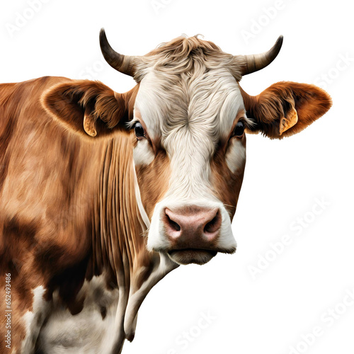 cow isolated photo