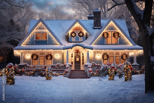 Charming Christmas Home: Tonalist-Inspired Rural Beauty