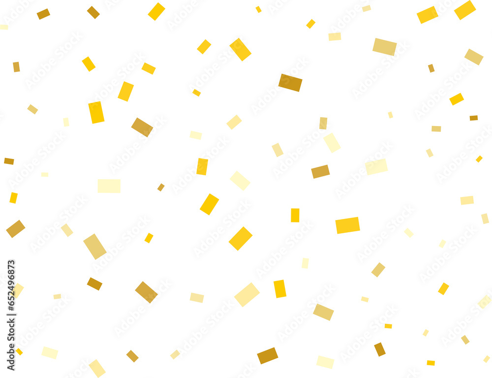 Rectangle Gold Confetti Rectangle Gold Confetti