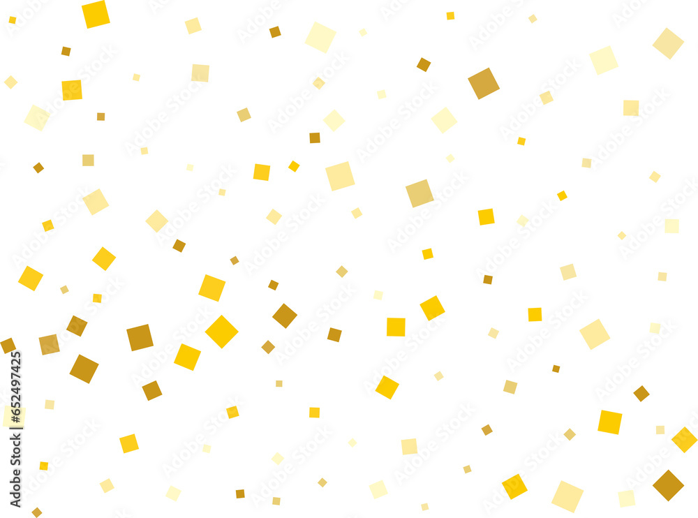 Yellow Squares Confetti Yellow Squares Confetti