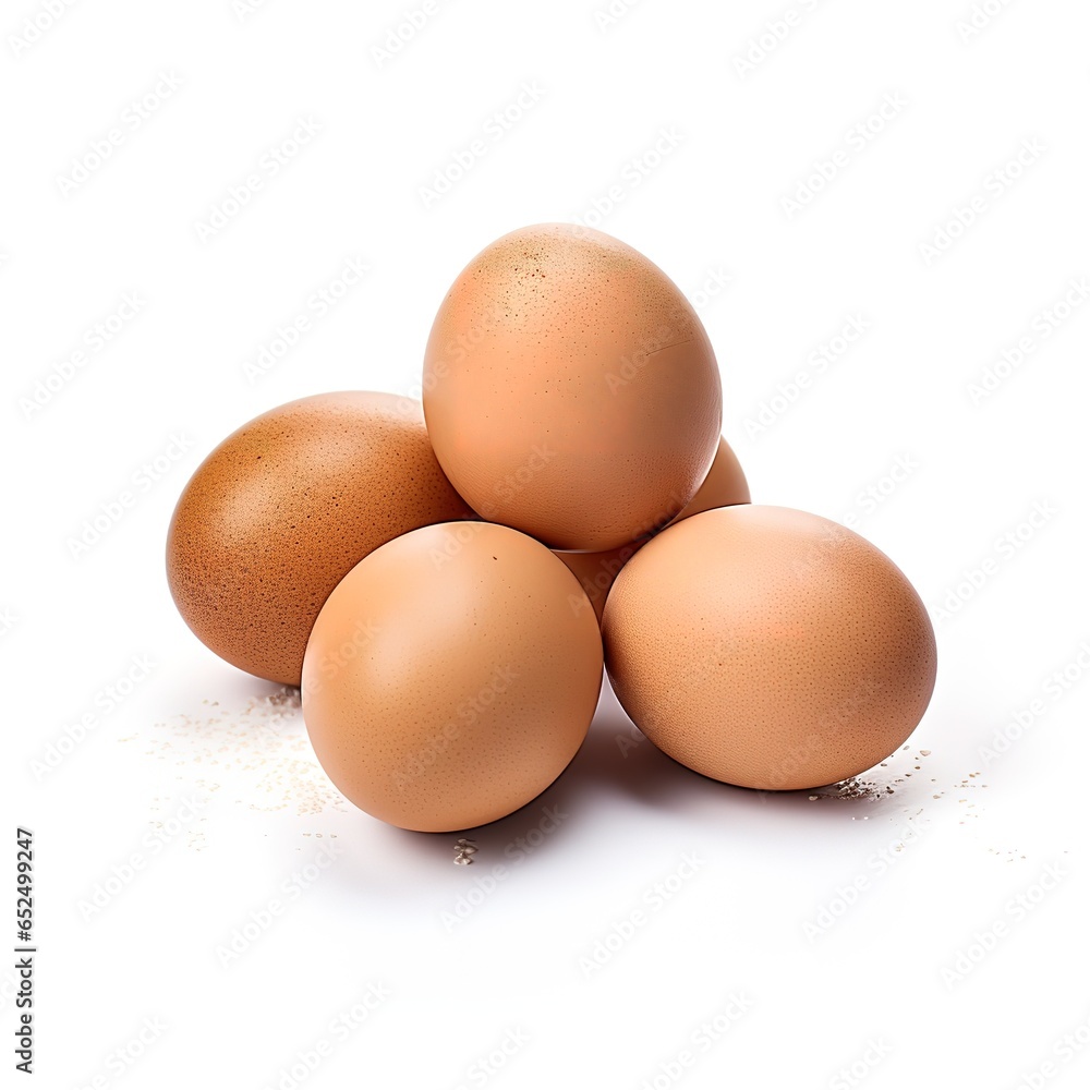 eggs are stacked on top of each other on a white surface, eggs isolated on white eggs are stacked on top of each other on a white surface, eggs isolated on white