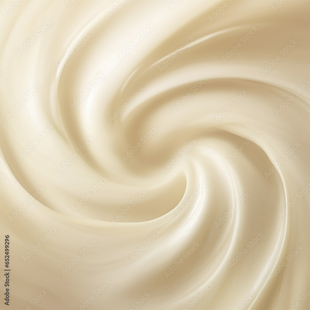 Soft cream swirl background. Whipped cream texture Soft cream swirl background. Whipped cream texture