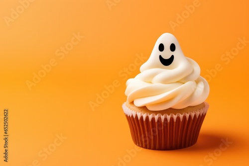 Halloween Ghost Cupcake on ...
