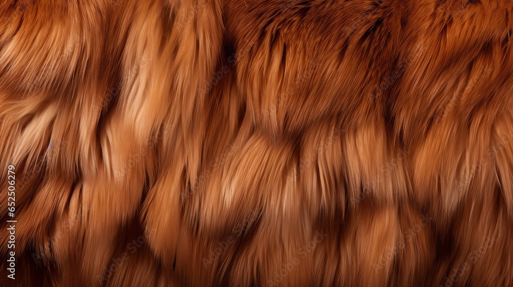 Fototapeta premium red fur background.