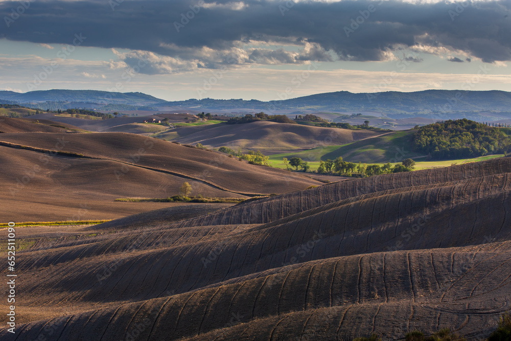 Rural landscape in Val d'Orcia, Tuscany, Italy