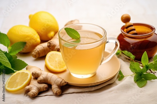 Ginger Tea Delight: Natural Remedy for Wellness 