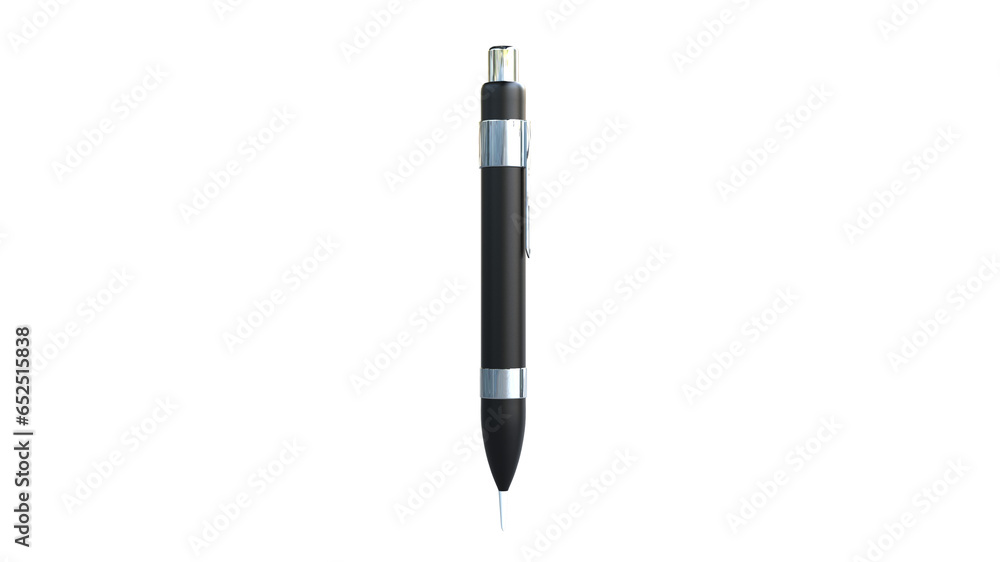 3d illustration pen 3d rendered children school studying tools stylus isolated 3d illustration pen 3d rendered children school studying tools stylus isolated