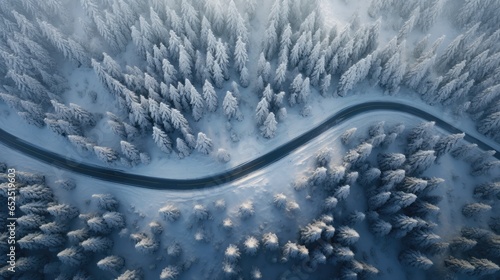 Mountain trail in winter conditions © Krtola 