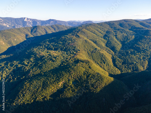 Rhodopes Mountain near village of Yavrovo, Bulgaria photo