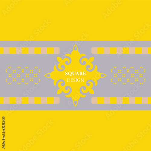 Vintage ornamental background. Template, workpiece for your design. Ornamental elements and motifs of Kazakh, Kyrgyz, Uzbek, national Asian decor for plate, textile and print design. 