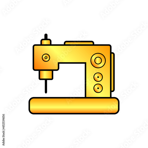 Sewing machine icon.