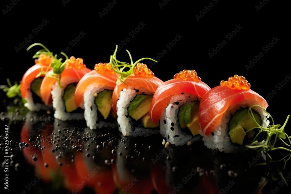 Indulge your senses in a realm where extraance meets innovation, where the fusion of jewellike, handcrafted sushi rolls and the tantalizing allure of fresh, exotic ingredients creates an Indulge your senses in a realm where extraance meets innovation, where the fusion of jewellike, handcrafted sushi rolls and the tantalizing allure of fresh, exotic ingredients creates an