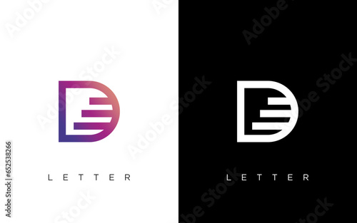creative Letter D Financial Chart Logo Design vector template. arrow logo icon vector illustration modern design.