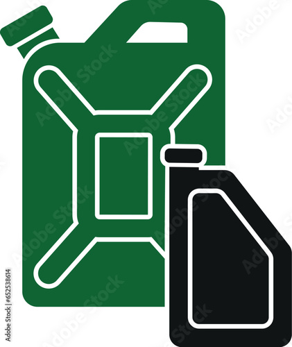 Cartoon Illustration Vector Of A Gas Fuel Jerry Can