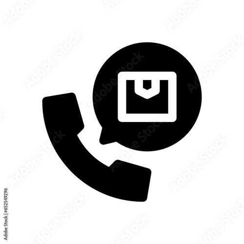 costumer service glyph icon