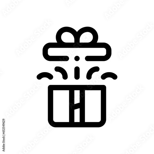 surprise line icon