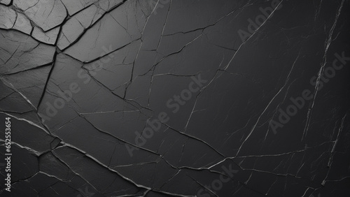 black anthracite dark gray grunge old concrete cement blackboard with cracks