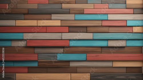 rustic painted wooden segments wall texture background