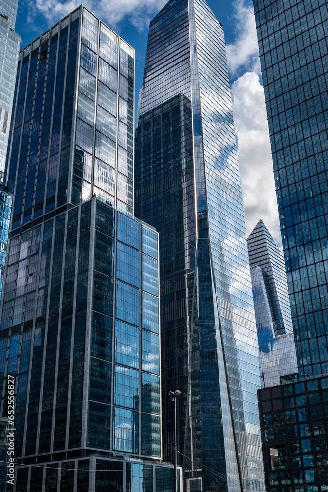 Modern High rise glass building Modern High rise glass building