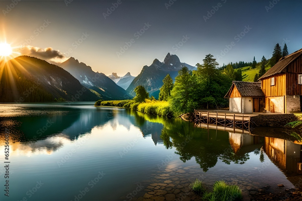 Fototapeta premium lake bled