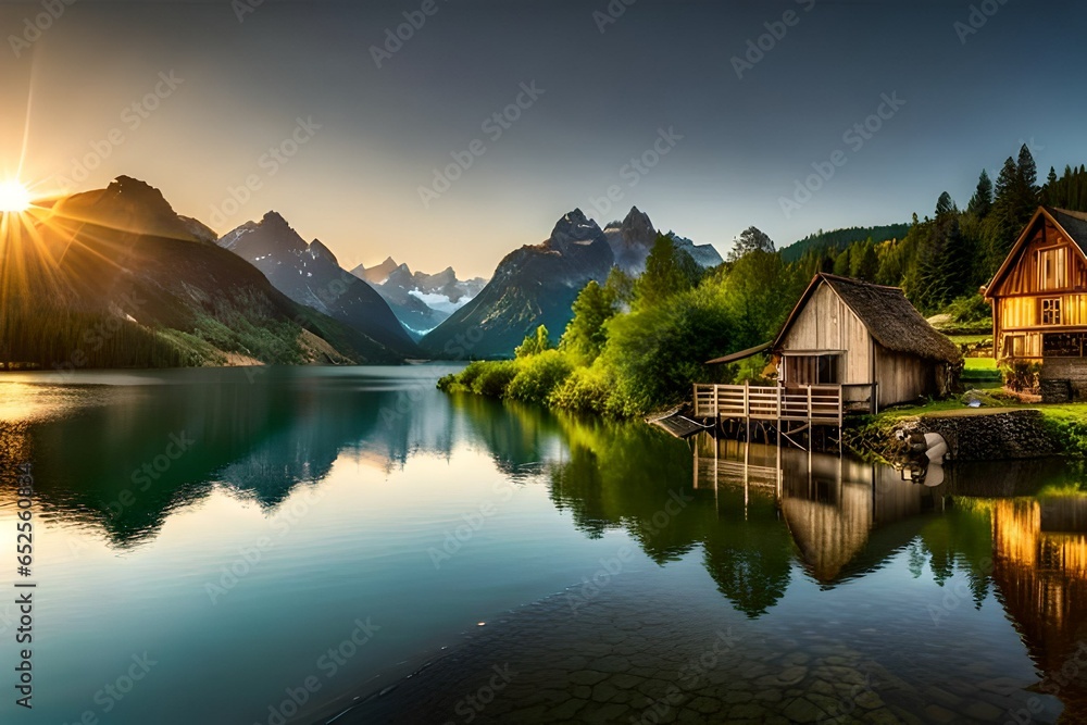 Fototapeta premium lake bled