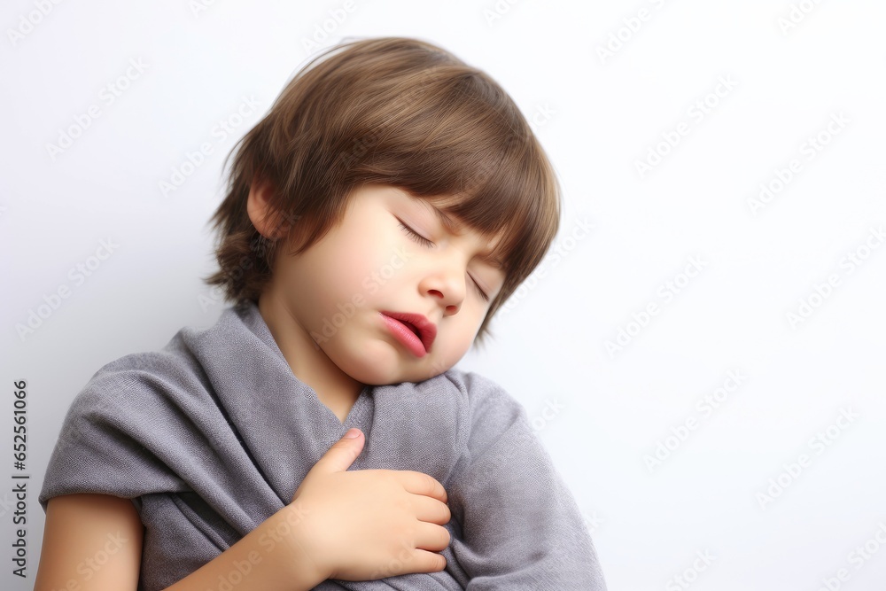 Symptoms of health issues and disease, Pain, stress on child, medical treatment, diseases symptoms concept Symptoms of health issues and disease, Pain, stress on child, medical treatment, diseases symptoms concept