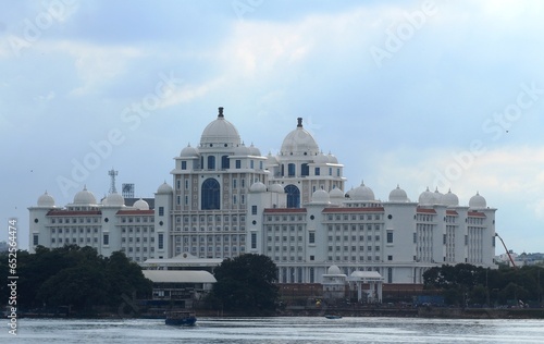 Konstfotografi New Secretariat Building, Hyderabad, Telangana India