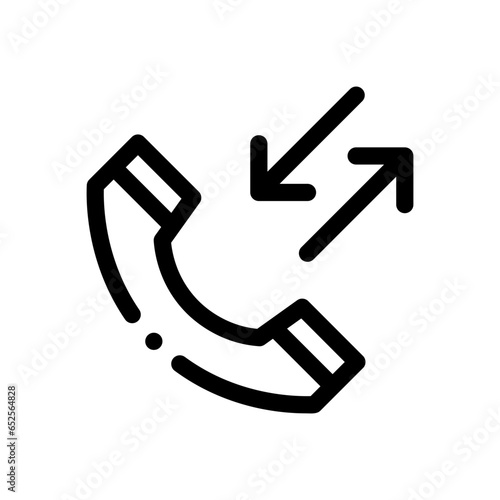 incoming line icon