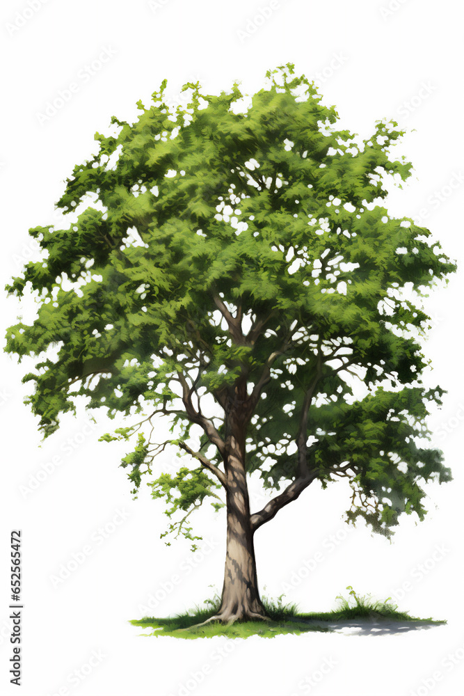 tree isolated on white background tree isolated on white background