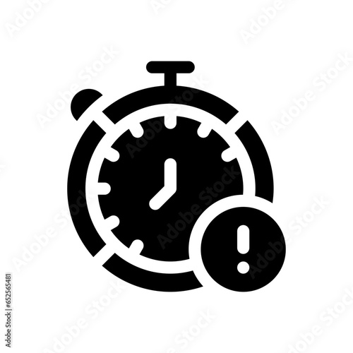 chronometer glyph icon