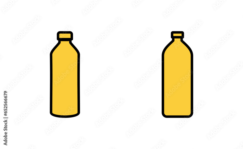 Bottle icon set for web and mobile app. bottle sign and symbol Bottle icon set for web and mobile app. bottle sign and symbol