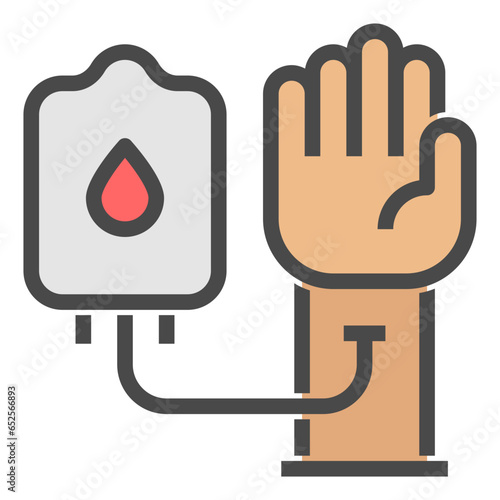 blood donors icon illustration